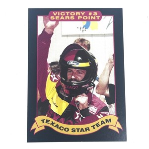 1992 Maxx Texaco Star Team Davey Allison Victory #3 Sears Point #16 HOF