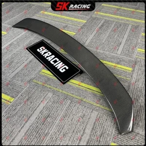 For Mini Cooper F56 2013-2018 Real Carbon Fiber Rear Trunk Spoiler Wing Lip 1PCS - Picture 1 of 19