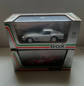 Lot de 2 Ferrari Tour de France 1969 Box Model 1/43 - Foto 1 di 23