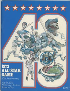 MLB All Star Game 1973 programa oficial excelente+ estado sin puntuar - Imagen 1 de 1