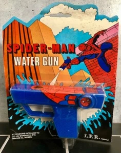 VINTAGE & VERY RARE 1979 SPIDER-MAN WATER-GUN MINT on Card STILL FACTORY SEALED! - Bild 1 von 2