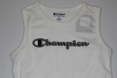 CHAMPION MESH TANK DRESS WHITE GIRLS SIZE MEDIUM & LARGE NEW RETAILS $30 NEW - Image 1 of 4