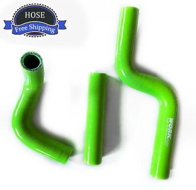 Green Radiator Silicone Hose for 1998-2013 Kawasaki KX80 KX85 KX100 1999 09 2008 Foto 1 de 4