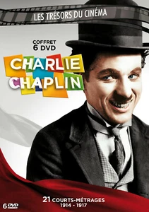 6 DVD Charlie Chaplin - 21 Court-Métrages de 1914 à 1917 (Les Trésors du cinéma) - Imagen 1 de 2