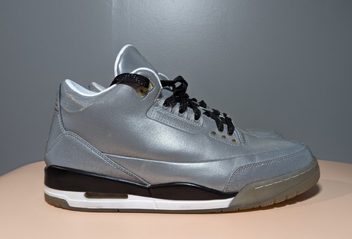 Taglia 11 Jordan 3 5Lab3 argento riflettente 2014