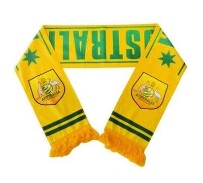 Australia National Team Soccer Scarf - Australian Football Polar Fleece Kit Gift - Image 1 of 2