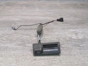 10-16 AUDI S5 A4 S4 B8 REAR TRUNK LID RELEASE HANDLE W CAMERA 5N0827566AA OEM - Picture 1 of 12
