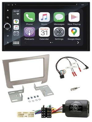 Blaupunkt 2DIN Bluetooth DAB USB DVD Lenkrad Autoradio für SSangYong Rexton Tele - Bild 1 von 4