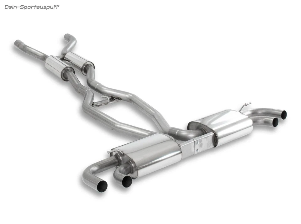 Milltek Duplex Sports Exhaust System From Catalytic Converter Porsche Cayenne 2 4.8L Turbo Type 958 - Image 1 of 1
