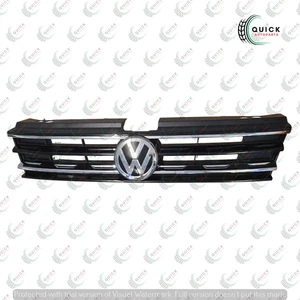 VW TIGUAN 2016-21 FRONT CENTER MAIN GRILLE WITH EMBLEM BADGE 5NA853653B NEW - Picture 1 of 13