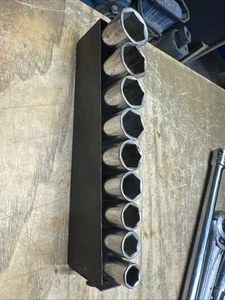 Vintage Craftsman USA  9-Piece Set 3/8" Drive Socket 6 point  3/8" to 7/8" - Picture 1 of 8