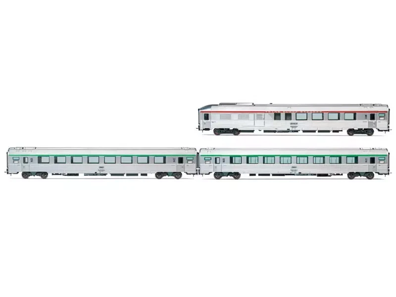 JOUEF Coffret 3x voitures "Etoile du Nord" - SNCF ép. V - HO 1/87 - JOUEF HJ4196 - Photo 1/1