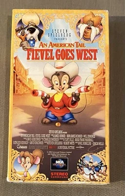 An American Tail Fievel Goes West VHS 1991 Spielberg Movie - Image 1 of 2