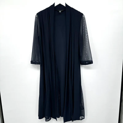 Chaqueta Plumero Vintage R&M Richard Talla 12 Elastizada Azul Bruja Capricho Hada L Foto 1 de 4