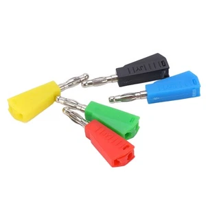 5Sets Banana Plug 4Mm Stable Transmission Good Conductivity Corrosion Resi HLF - Picture 1 of 12