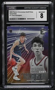 2022 Panini Chronicles Draft Picks Essentials Chet Holmgren #1 CGC 8 Rookie RC - Picture 1 of 3