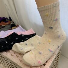 3 pairs Planet Floor Socks Moon Long Sock Streetwear Thermal Fluffy Socks  Women