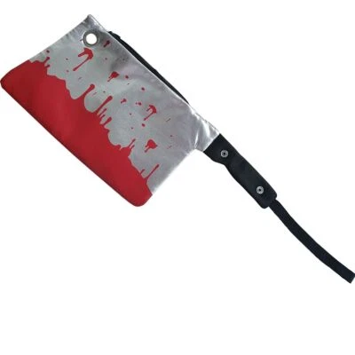 PARTY X PEOPLE Handtasche Blutiges Beil 52 x 16 cm mit Trageschlaufe für Damen Halloween