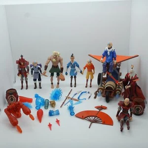 Mattel Avatar Der Herr der Elemente Spielzeug Konvolut 2005 The Last Airbender - Picture 1 of 18