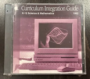 1992 computadora vintage Mac Apple software de promoción educativa CD-ROM ciencias y matemáticas - Imagen 1 de 5