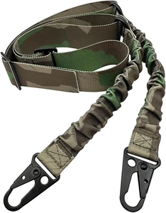 2 Point QD Rifle Sling with QD Swivels Mounts Traditional Two-Point All Metal - Picture 1 of 12