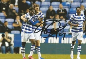 READING: TOM DELE-BASHIRU SIGNED 6x4 ACTION PHOTO+COA - Picture 1 of 1