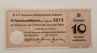 Gewinnanteilschein H. & P. Sauermann Aktiengesellschaft Kulmbach 1953 (9089)