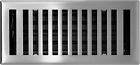 Modern Chic Style Vent Cover, Solid Cast Steel Interior, Controls Air Flow, 4 X