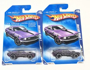 2 Variants Hot Wheels-2009-‘71 Mustang Mach 1-Rebel Rides-HTF Factory Sealed! - Picture 1 of 11