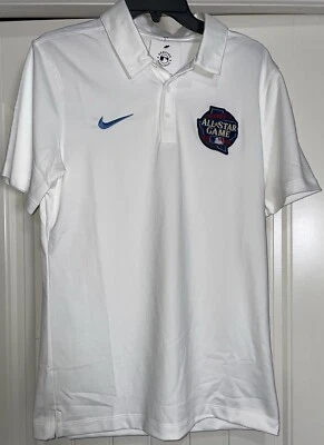 Polo Nike 2024 MLB All-Star Game Dri-Fit para hombre talla pequeña blanco Texas Rangers Foto 1 de 4