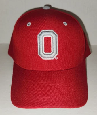 Ohio State Buckeyes Red Zephyr Fitted Hat size 7 - Image 1 of 4