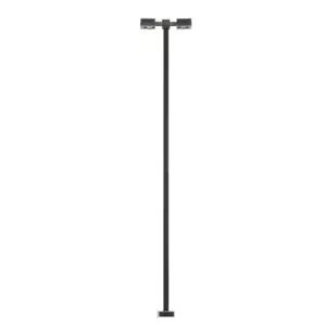 Atlas HO Double-Arm Square LED Light 3-Pack Black (cool white LED) 30 S 70000216 - Picture 1 of 1