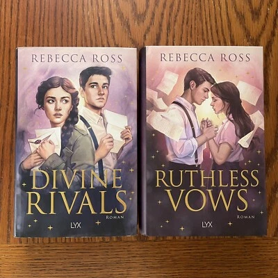 German Divine Rivals + Ruthless Vows Rebecca Ross Sprayed Edges - Image 1 of 4