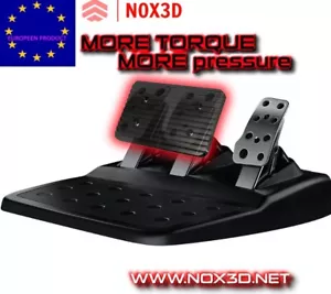Double large pedal brake clutch for logitech g29 g25 g923 g27 pedals more strong - Photo 1/8