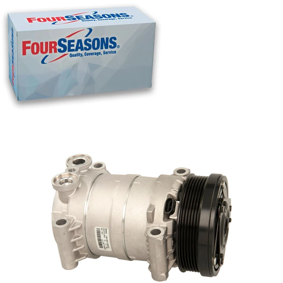 Compresor de aire acondicionado 4 estaciones para Chevrolet C1500 1996-1999 Foto 1 de 4