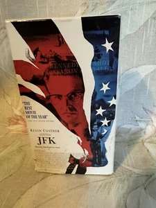 Vintage1992 JFK VHS Tape Vintage Video Kevin Costner Movie - Picture 1 of 15