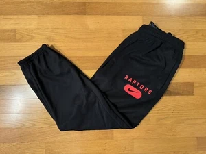 New XL Nike Toronto Raptors Team Issue Dri-Fit Warm Up Pants DA9050-010 Men - Picture 1 of 9