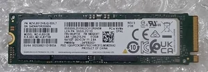 Fast Samsung SSD 512GB PM981a PCIe NVMe M.2 2280 Soild state Drive MZ-VLB512B - Afbeelding 1 van 1