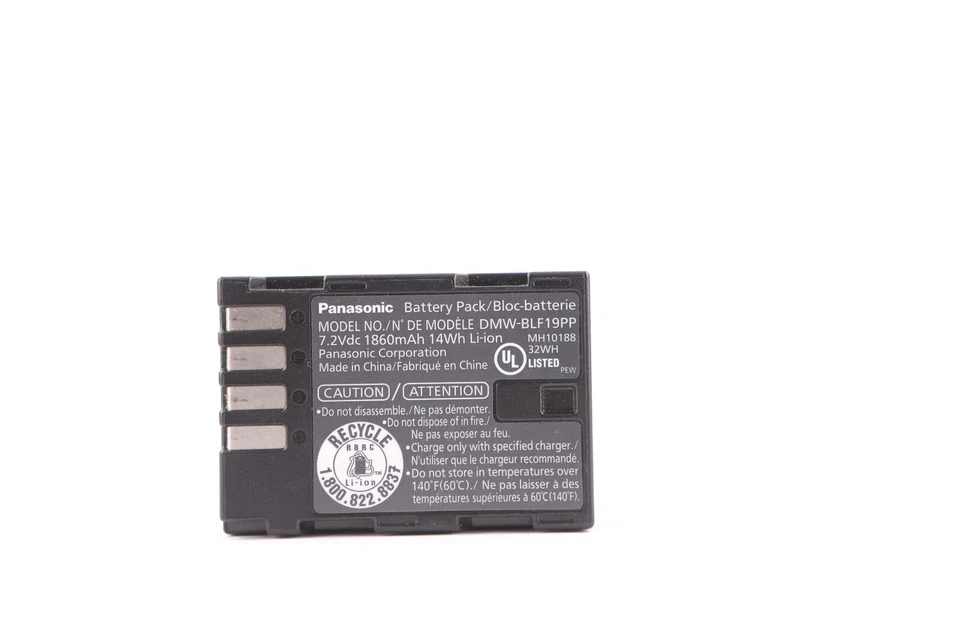 Batería Panasonic DMW-BLF19PP Foto 1 de 1