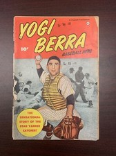 1951 YOGI BERRA Baseball Hero Fawcett COMIC BOOK NY Yankees