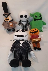 ☆ Lot Of 5 Nightmare Before Christmas Plushes Large Jack Musical Plush CLEAN F/S - Picture 1 of 12
