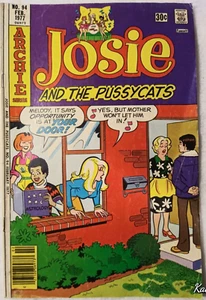 Josie and the Pussycats #94 Comic Book Archie Publications 1977 - Picture 1 of 2