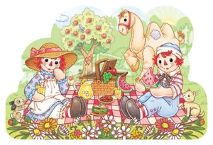 MasterPieces Raggedy Ann & Andy 36 Piece Jigsaw Puzzle - Picture 1 of 2