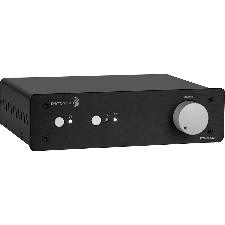 Dayton Audio DTA-100ST 100W Desktop Stereo Amplifier with Bluetooth 5.0 RCA line