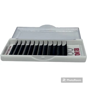 Eyelash Extensions 0.20 C Curve 10 mm Cluster Individual Fans Classic Lashes - Picture 1 of 2
