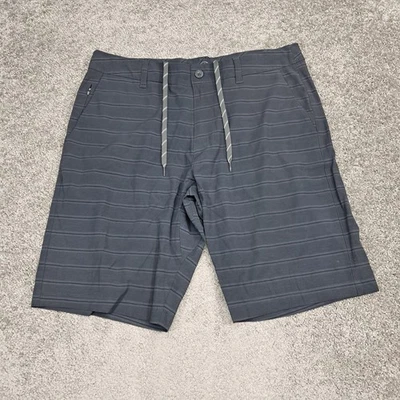 Bermudas para hombre Hang Ten a rayas negras 34 Foto 1 de 4