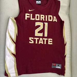 Nike Florida State Seminoles Basketball Jersey #21 for WOMEN SIZE MEDIUM - Picture 1 of 10