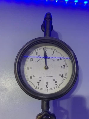 Old Vintage Looking, Pipe Clock - Image 1 of 4