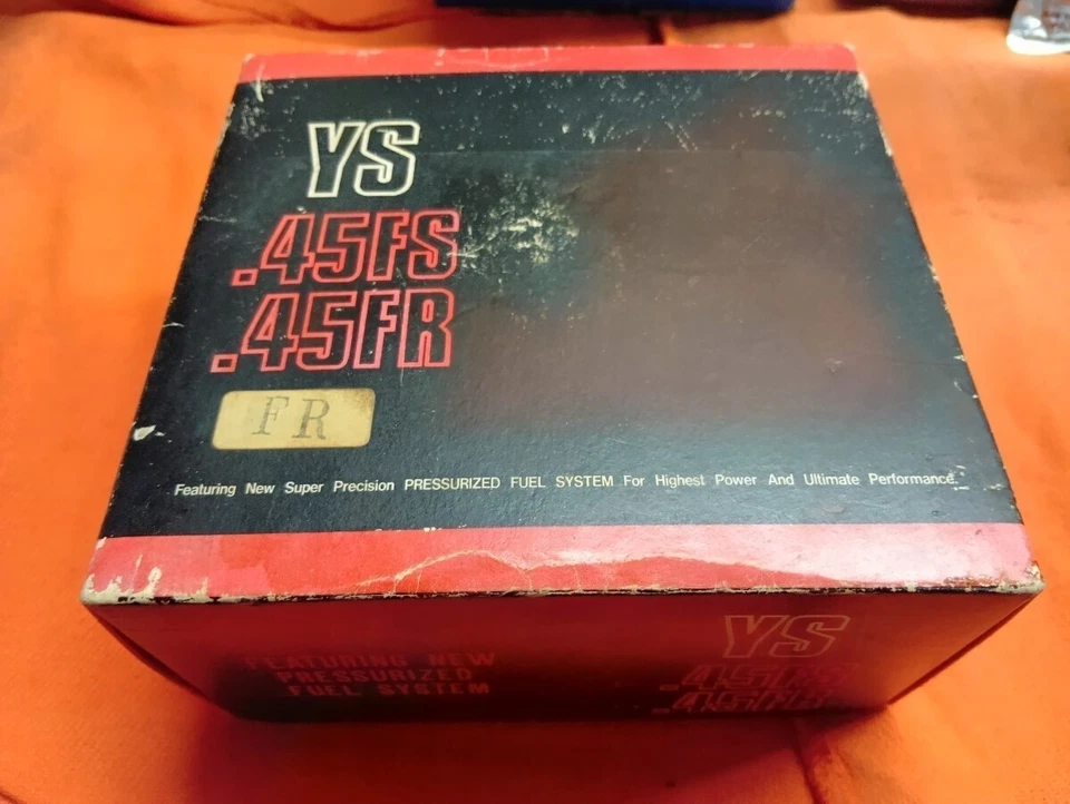 YS 45-F.R 7.45cc Rear Exhaust 2 Cycle Glow Engine for R/C Airplane Excellent - Image 1 of 4