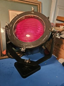 Rare Marine Pauluhn Eaton 746AWR 700 Series Industrial Red Spot Light - Picture 1 of 24